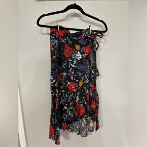 Floral Wrap Skirt - Size 4